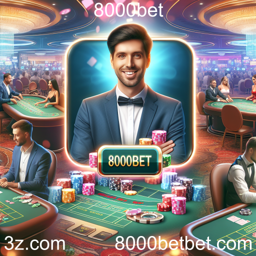 Descubra a Experiência do Cassino Ao Vivo no 8000bet